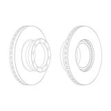 BRAKE DISC 17,5"